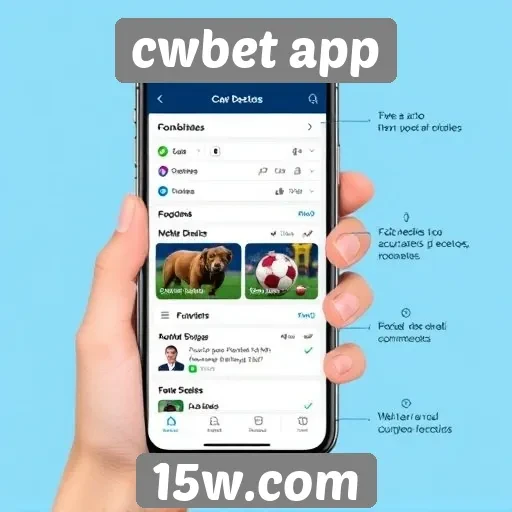 Características principais do cwbet app para apostadores