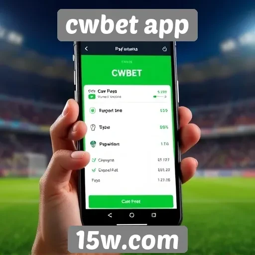 Opções de pagamento disponíveis no cwbet app